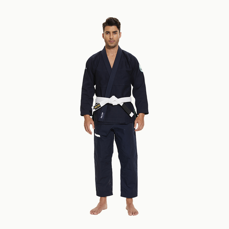 Gyári közvetlennagykereskedelem felhasználóbarát fekete egyenruhás judo-gi judo gi brazil jiu jitsu gi lélegző anyaggal