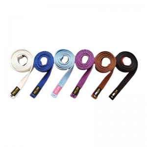 2023 Gyártó promóciók Egyedi finoman feldolgozott gyöngyszövés BJJ öv, BJJ GIS Belt